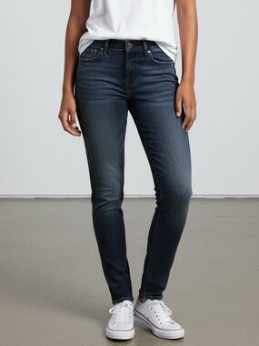 SINCLAIR MFGRP. | Elon The Stick Skinny Dark Wash Denim Blue Jeans size 25 NEW